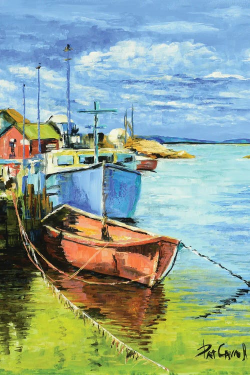 Fishing Boats At Dock