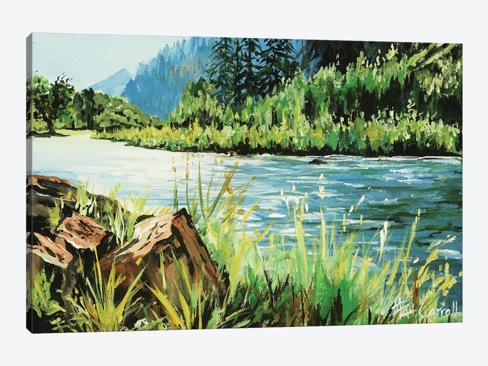 Fly Fishing Dream by Patricia Carroll 1-piece Canvas Print