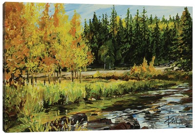 Forest Dreamin Canvas Art Print - Lakehouse Décor