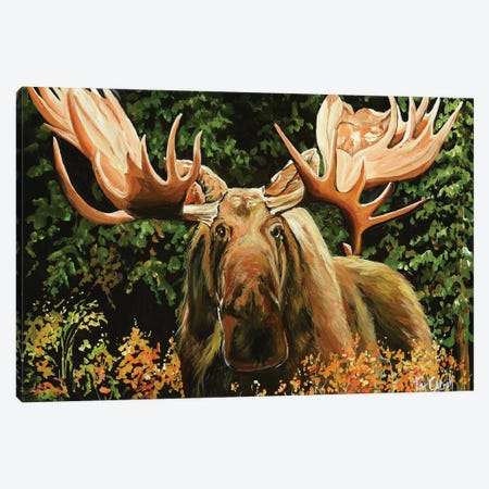 Mangy Moose Canvas Print #PCL18} by Patricia Carroll Canvas Artwork