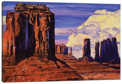 Monument Valley Canvas Art Print
