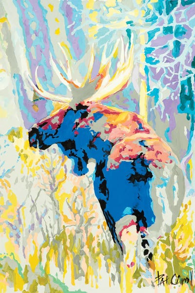 Patricia Carroll: Moose Camoflage by Patricia Carroll