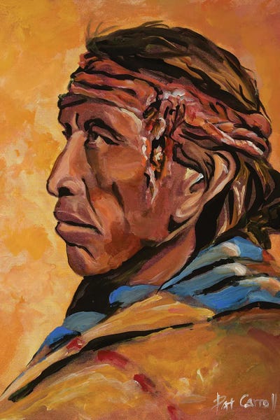 Navajo Elder by Patricia Carroll canvas print