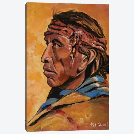 Navajo Elder Canvas Print #PCL25} by Patricia Carroll Canvas Wall Art