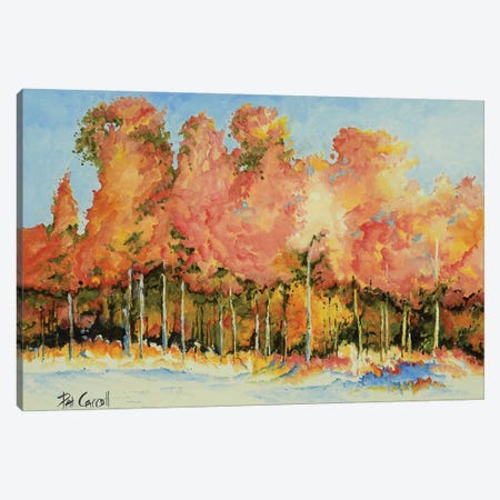 Autumn Trees Canvas Print #PCL2} by Patricia Carroll Canvas Art Print
