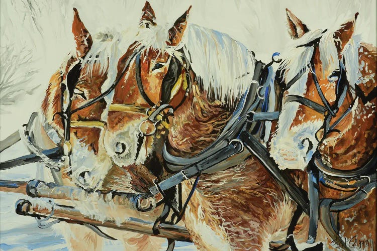 Team Work by Patricia Carroll wall art