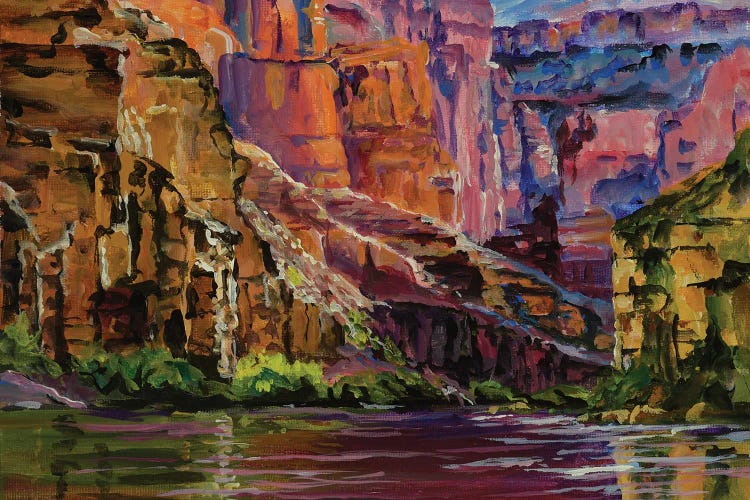 Canyon Colors by Patricia Carroll wall art