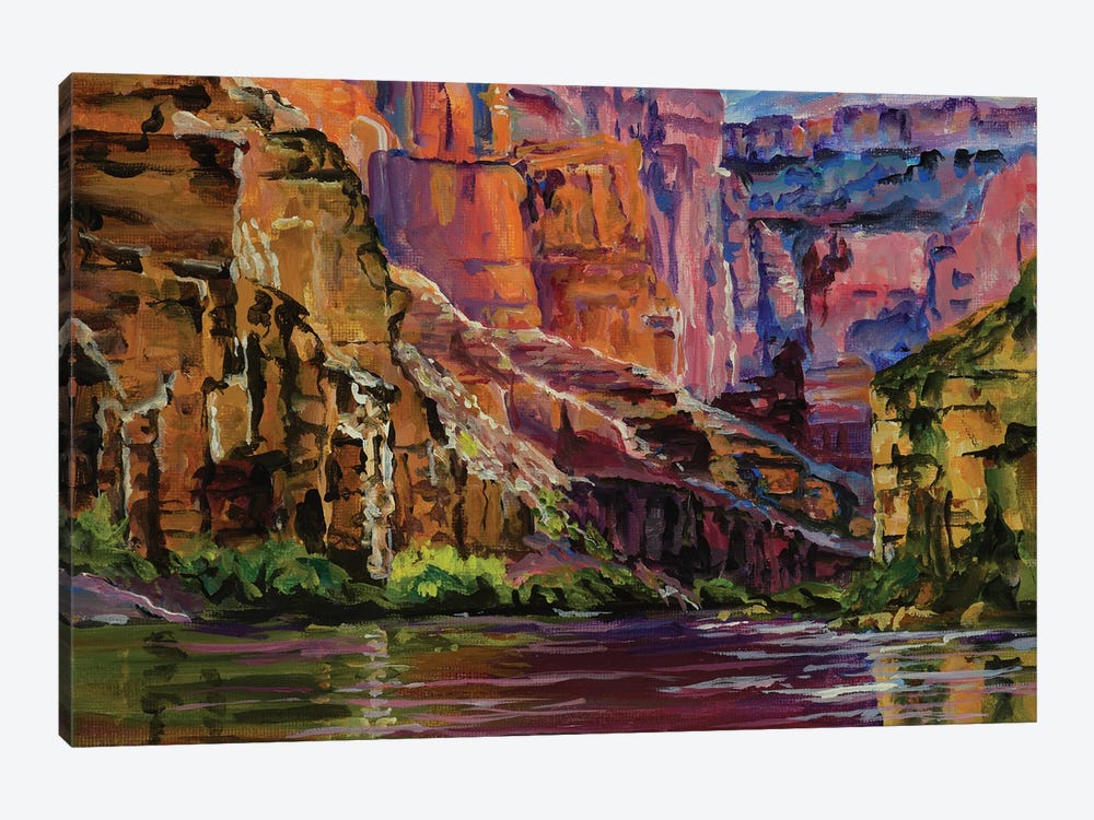 Canyon Colors by Patricia Carroll 1-piece Canvas Print