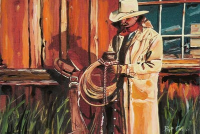 Chores by Patricia Carroll canvas print