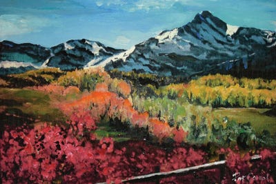 Colorado Autumn by Patricia Carroll canvas print