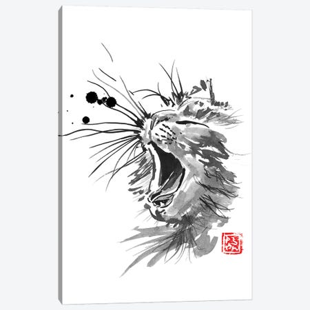 Meaow Canvas Print #PCN102} by Péchane Canvas Wall Art