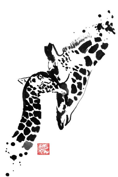 Mother And Daughter by Péchane canvas print