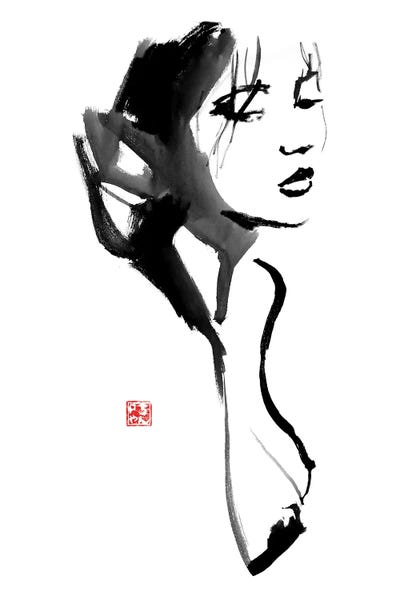 Japanese Décor: Nude Geisha by Péchane