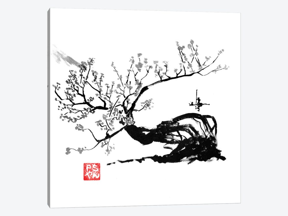 Old Tree by Péchane 1-piece Canvas Wall Art