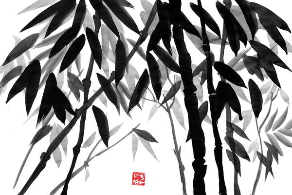 Zen Bedroom: Bamboo Forest by Péchane