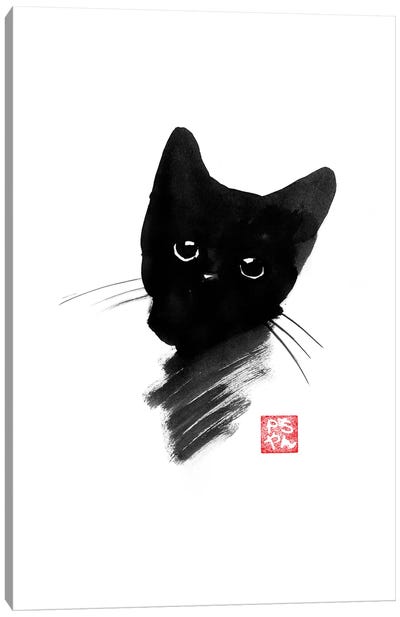 Small Cat II Canvas Art Print - Péchane