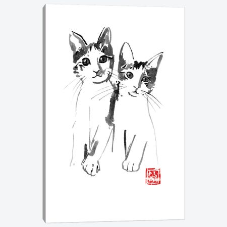 Brothers Canvas Print #PCN16} by Péchane Canvas Print