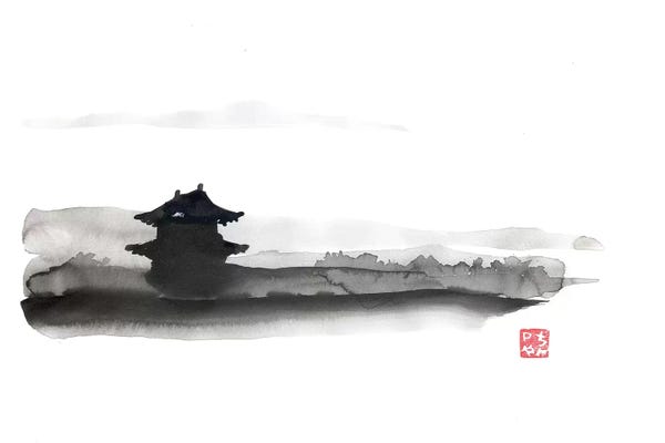 Japan: The Little Temple by Péchane