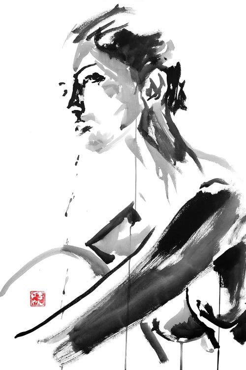 Thinking by Péchane wall art