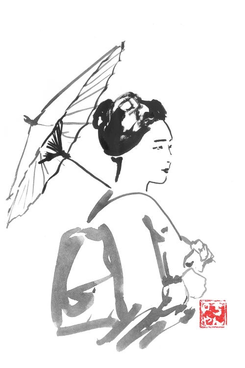 Walking Geisha