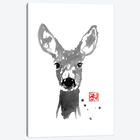 Young Deer Canvas Print #PCN200} by Péchane Canvas Art Print