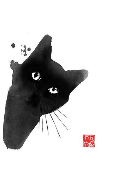 Black & White & Red: Cache Cache by Péchane