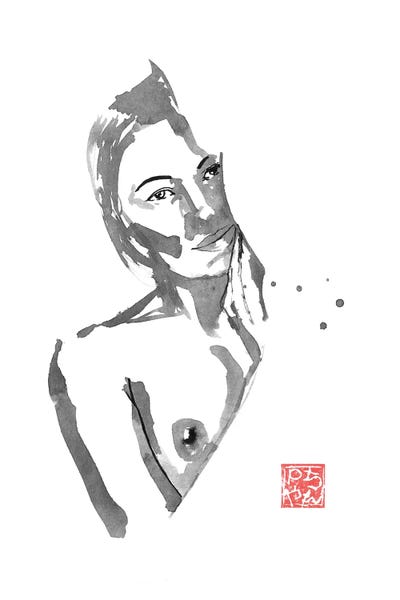 Couchée by Péchane canvas print