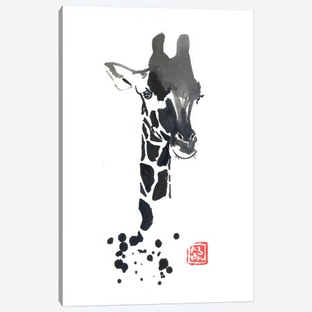 Girafe Canvas Print #PCN219} by Péchane Canvas Wall Art