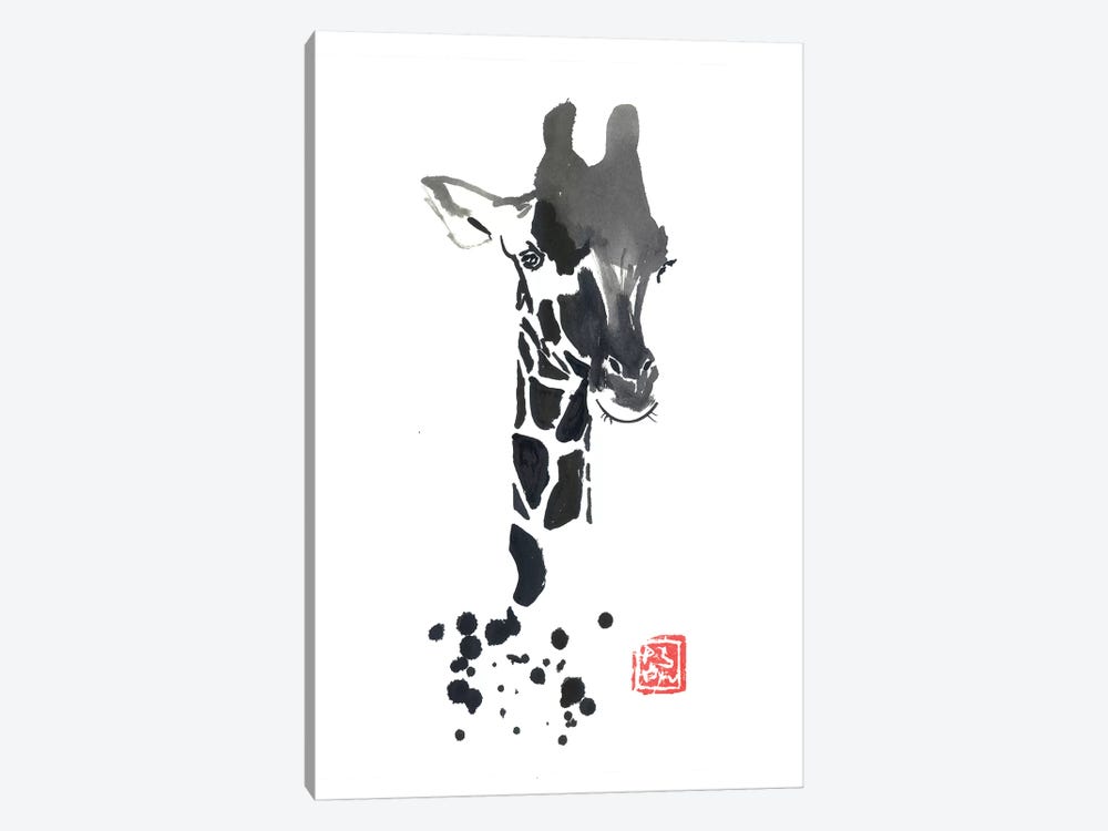 Girafe by Péchane 1-piece Canvas Print