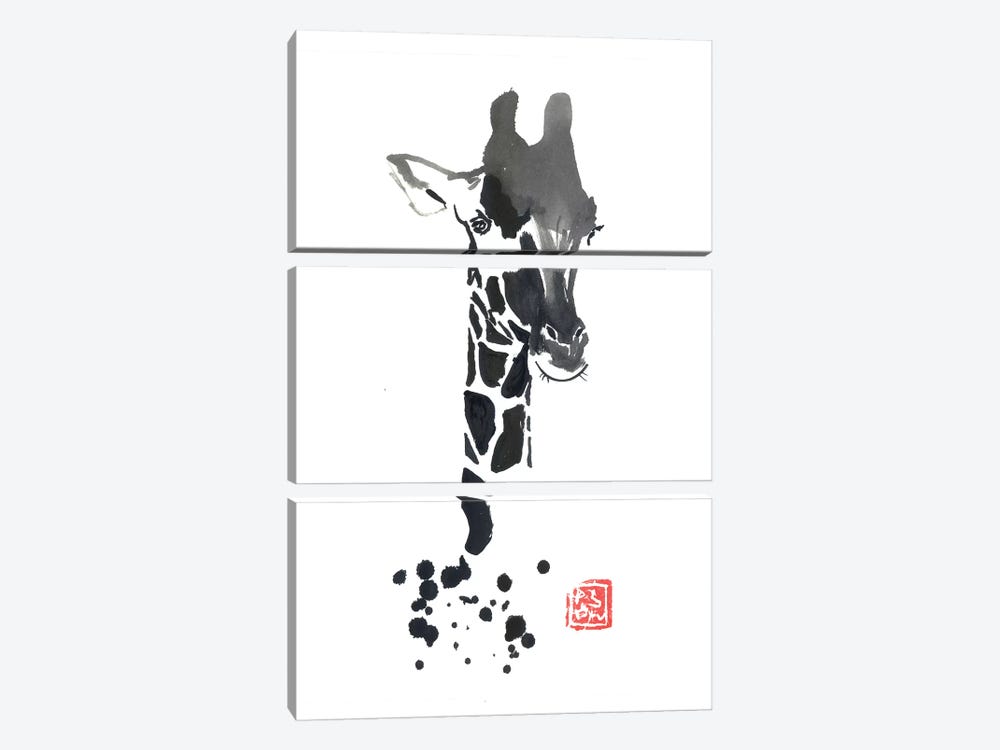 Girafe by Péchane 3-piece Art Print