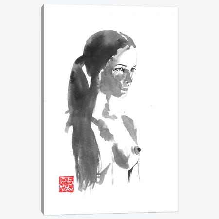 Outside Nude Canvas Print #PCN235} by Péchane Canvas Print