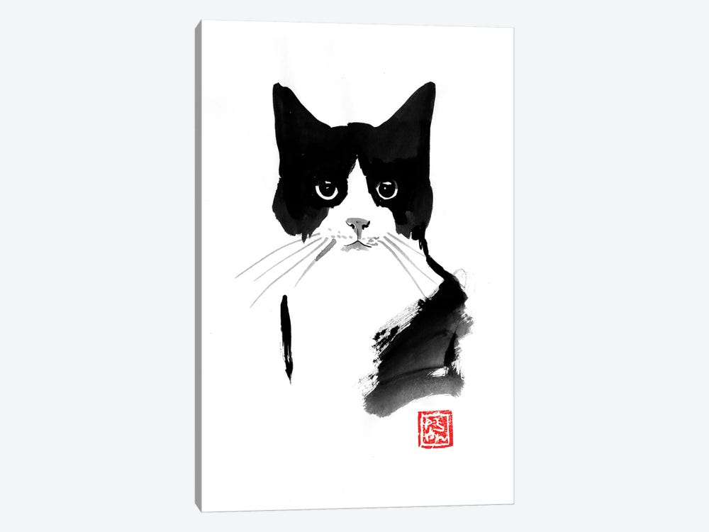 Stray Cat by Péchane 1-piece Canvas Print