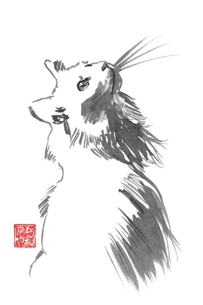 Black & White & Red: Target by Péchane