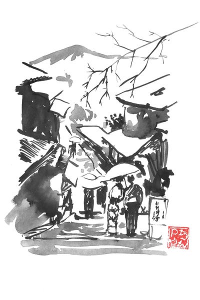 Mt.Fuji: Fuji San In Snow by Péchane