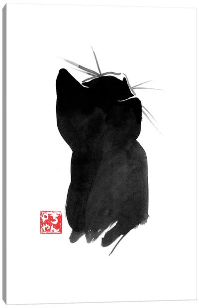 Cat’s Back II Canvas Art Print - Péchane
