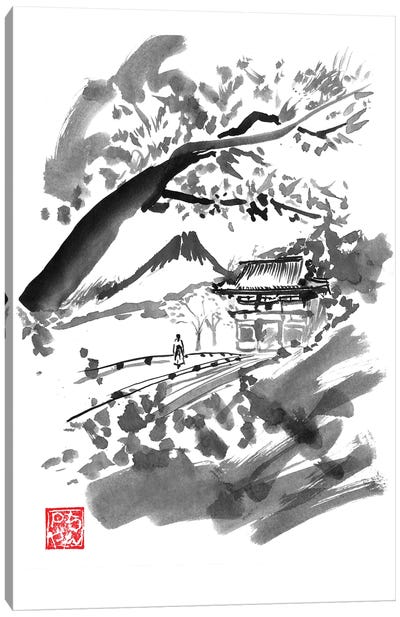 Temple Canvas Art Print - Japan Art