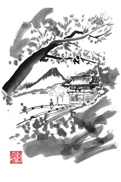 Japan: Temple by Péchane