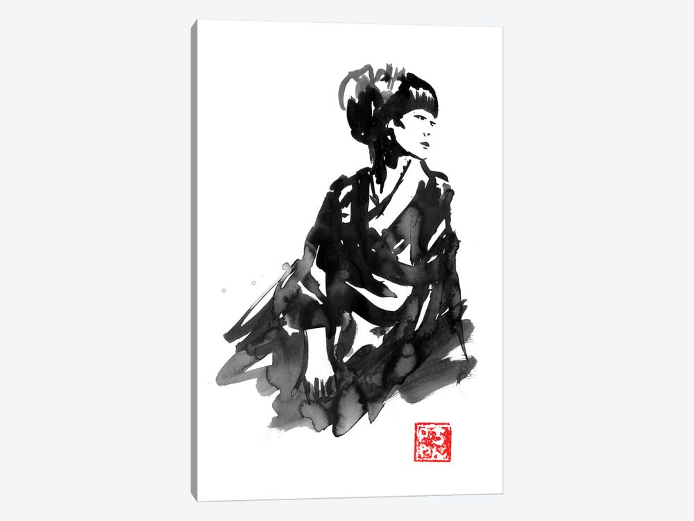 Geisha II by Péchane 1-piece Canvas Art
