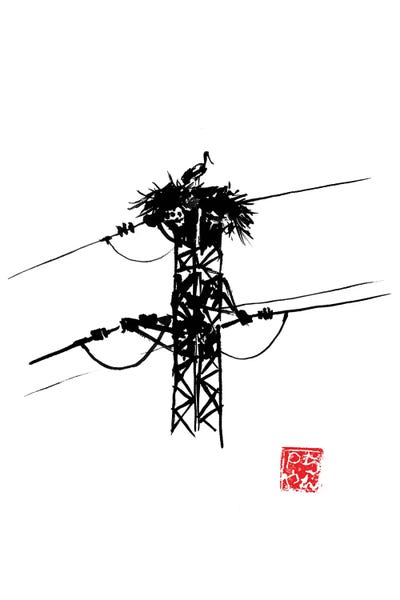 Storks: Stork Nest by Péchane