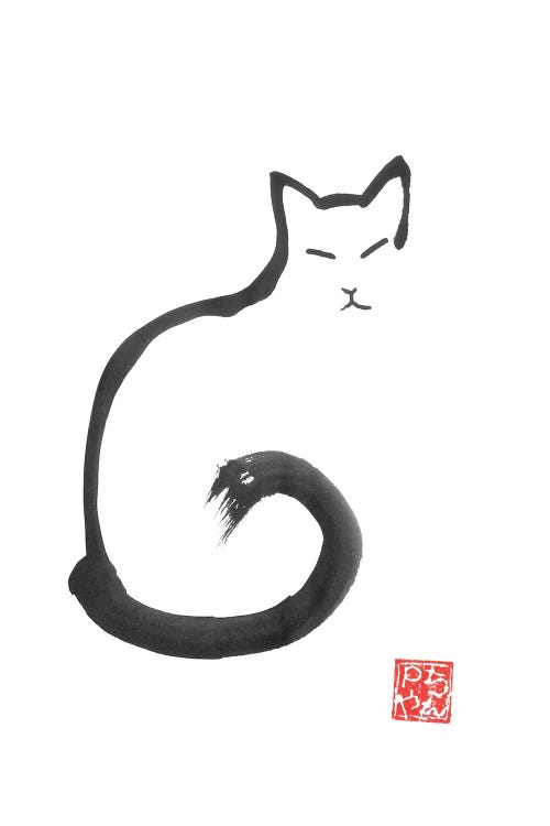 Neko I by Péchane wall art