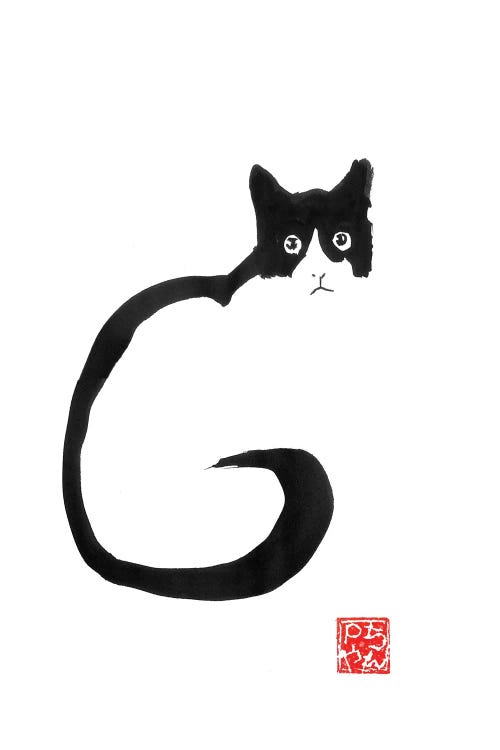 Neko II by Péchane wall art