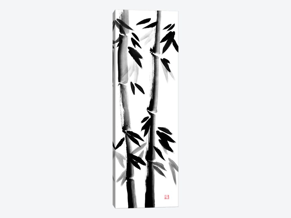 Bamboos On Canvas by Péchane 1-piece Canvas Print