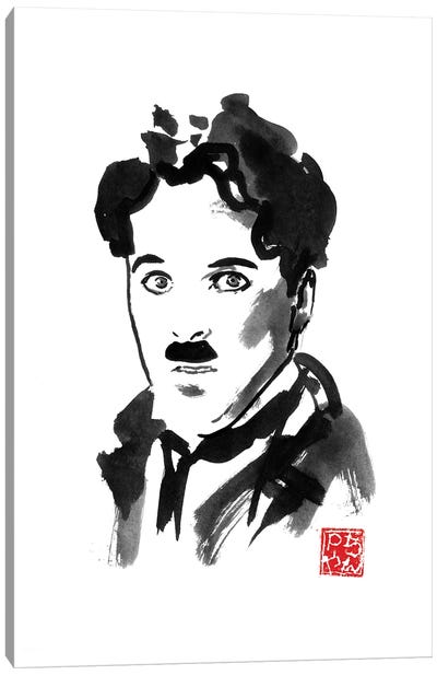 Charlie Chaplin Canvas Art Print