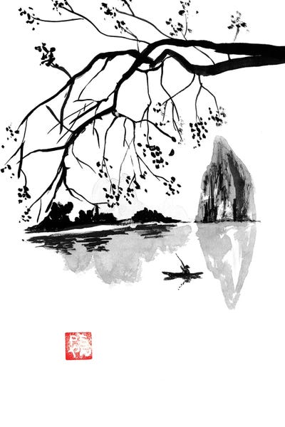 Black & White: Along by Péchane