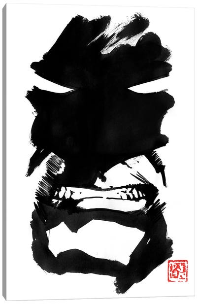 Batman Pas Content Canvas Art Print - Batman