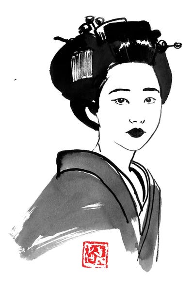 Japanese Culture: Geisha Starring by Péchane