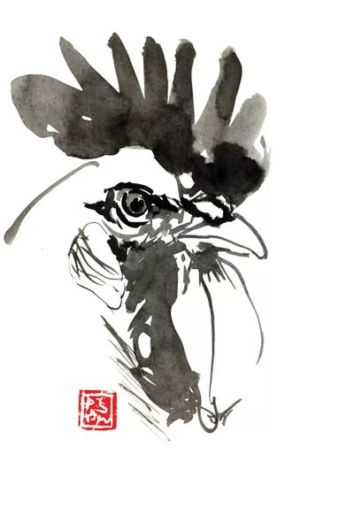 Coq by Péchane canvas print