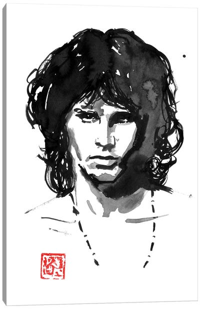 Jim Morrison Canvas Art Print - Jim Morrison