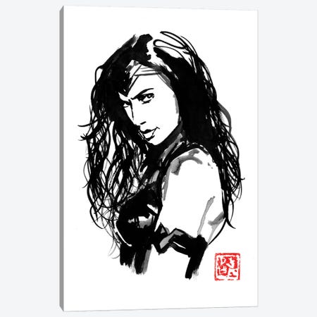 Wonder Woman IV Canvas Print #PCN344} by Péchane Canvas Art Print