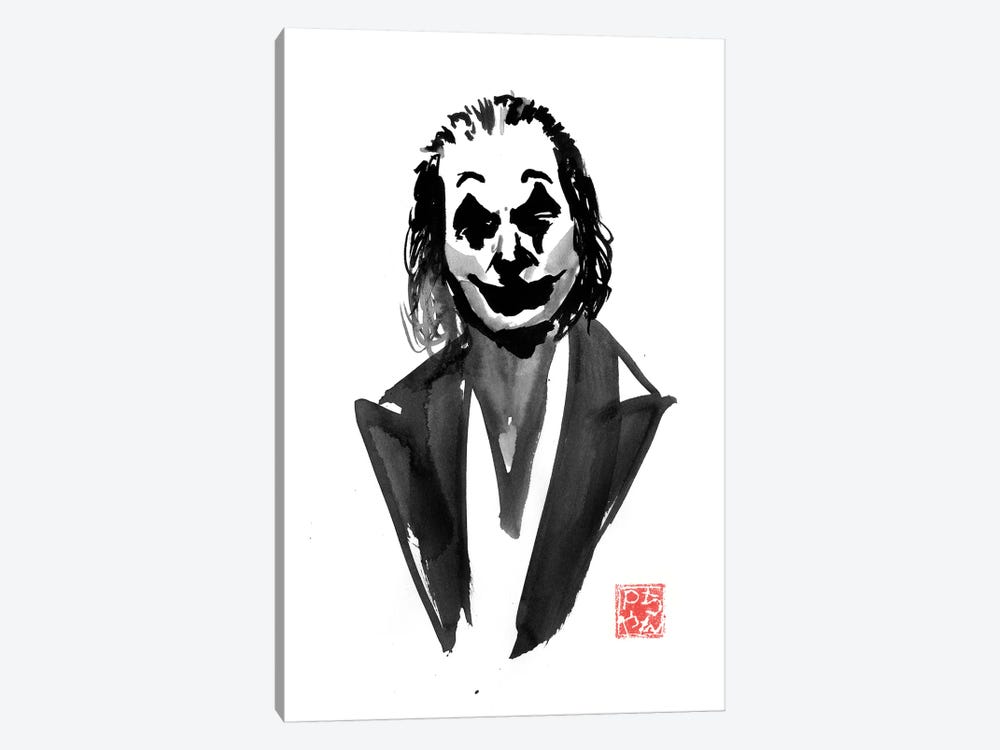 X Joker by Péchane 1-piece Canvas Art Print